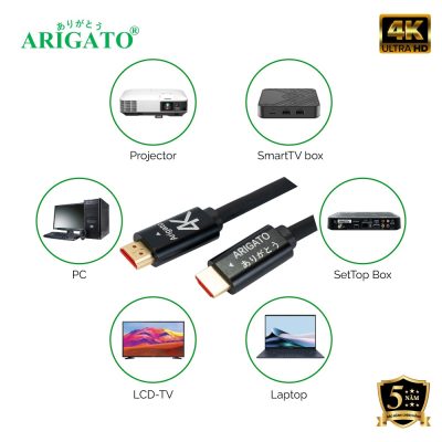 Dây HDMI 2.0 4k60hz Đen Cao Cấp