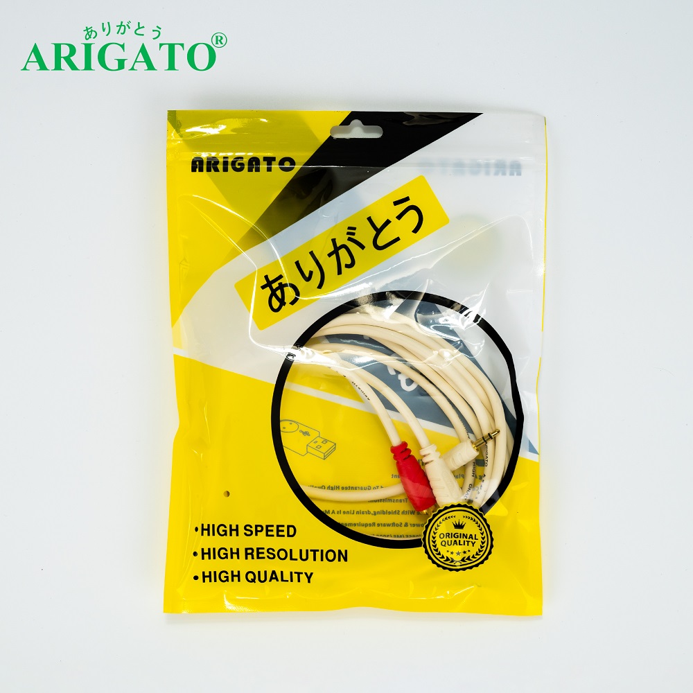 Dây Loa Trắng 1-2 Arigato 1.5m