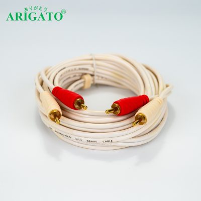 Dây Loa Trắng 1-2 Arigato 3m