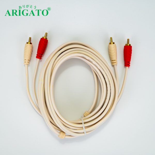 Dây Loa Trắng 1-2 Arigato 3m