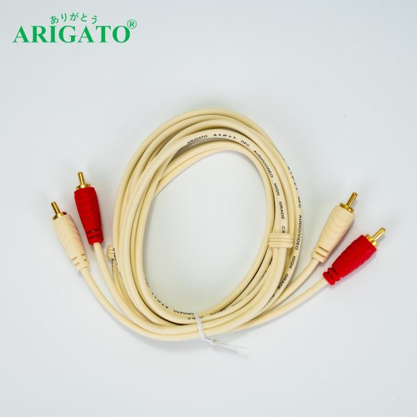 Dây Loa Trắng 2-2 Arigato 1.8m