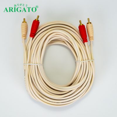 Dây Loa Trắng 2-2 Arigato 10m