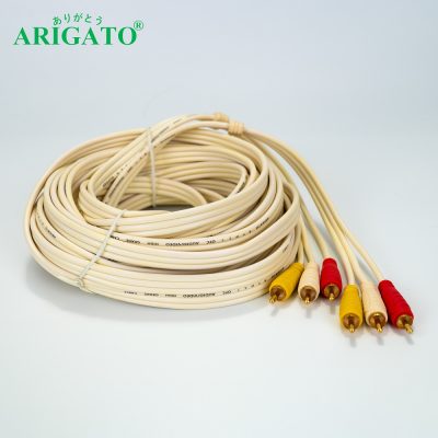 Dây Loa Trắng 3-3 Arigato 5m