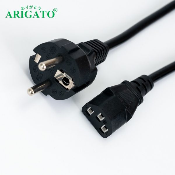 Dây Nguồn PC Arigato 1.5m Đồng Black