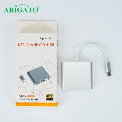 Typec - 3 in 1 ( PD,USB 3.0, HDMI )