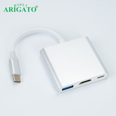 Typec - 3 in 1 ( PD,USB 3.0, HDMI )