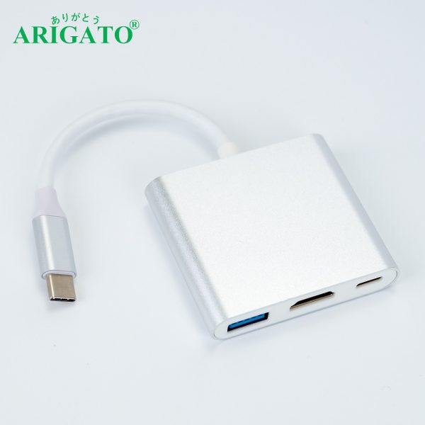 Typec - 3 in 1 ( PD,USB 3.0, HDMI )