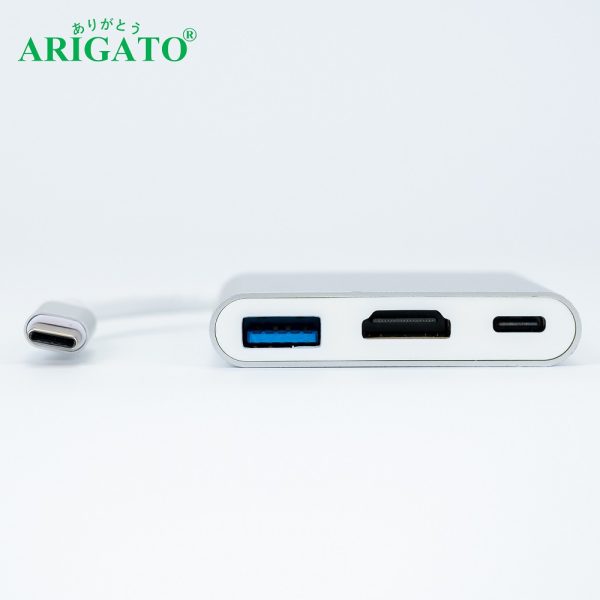 Typec - 3 in 1 ( PD,USB 3.0, HDMI )