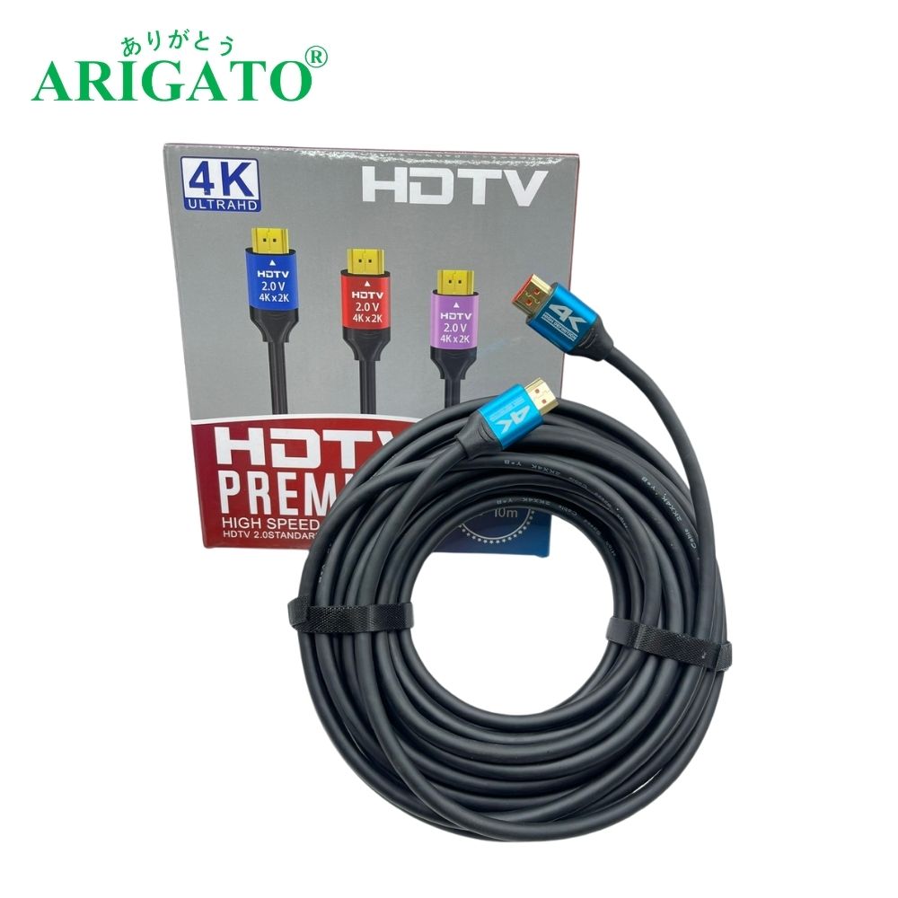 DÂY HDMI 2.0V 4K60HZ ARIGATO NEW 10M 